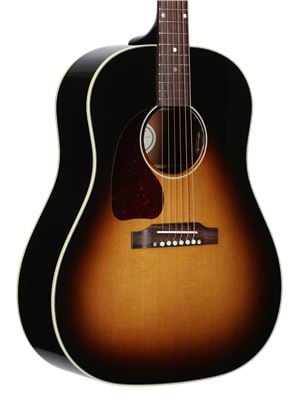 Gibson J45 Standard Left-Handed Acoustic Electric Guitar with Case
